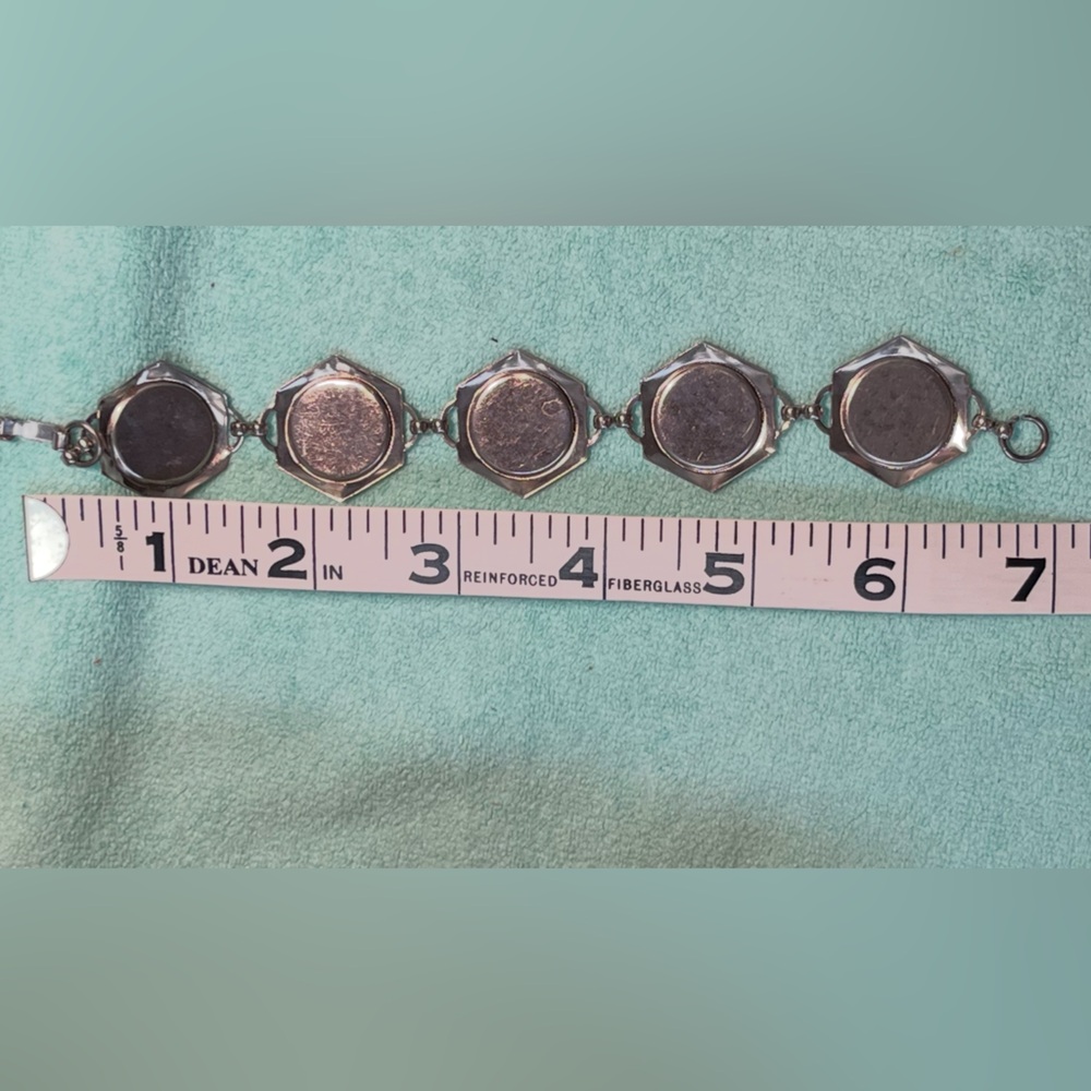 Vintage Liberty Head Mercury Dime Silver CoinLink Vintage Coin Bracelet - Picture 3 of 13